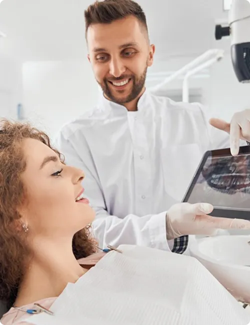 Digital 3D model of teeth created by TRIOS 3