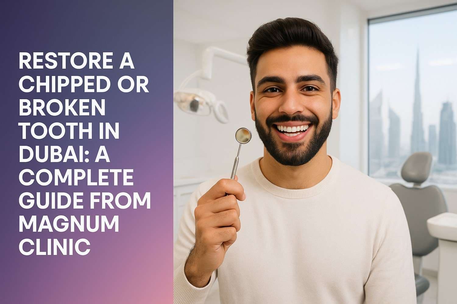 Restore a Chipped or Broken Tooth in Dubai: A Complete Guide