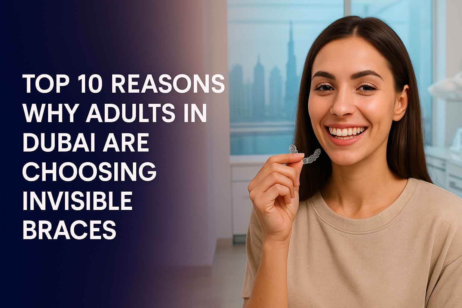 Top 10 Reasons Why Adults in Dubai are Choosing Invisalign