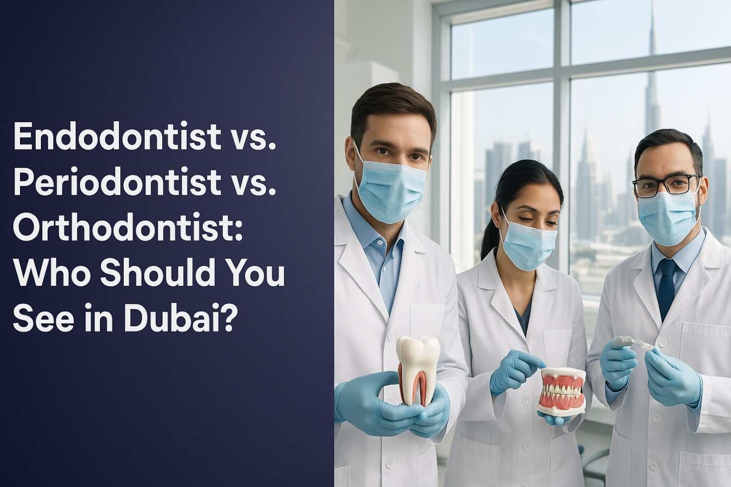 Endodontist, Periodontist, Orthodontist: A Patient's Guide to Dubai's Top Dental Specialists