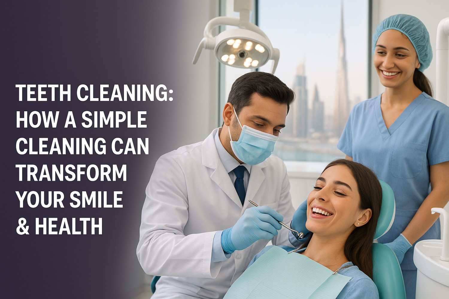 How a Simple Teeth Cleaning in Dubai Can Transform Your Smile, Health, and Confidence
