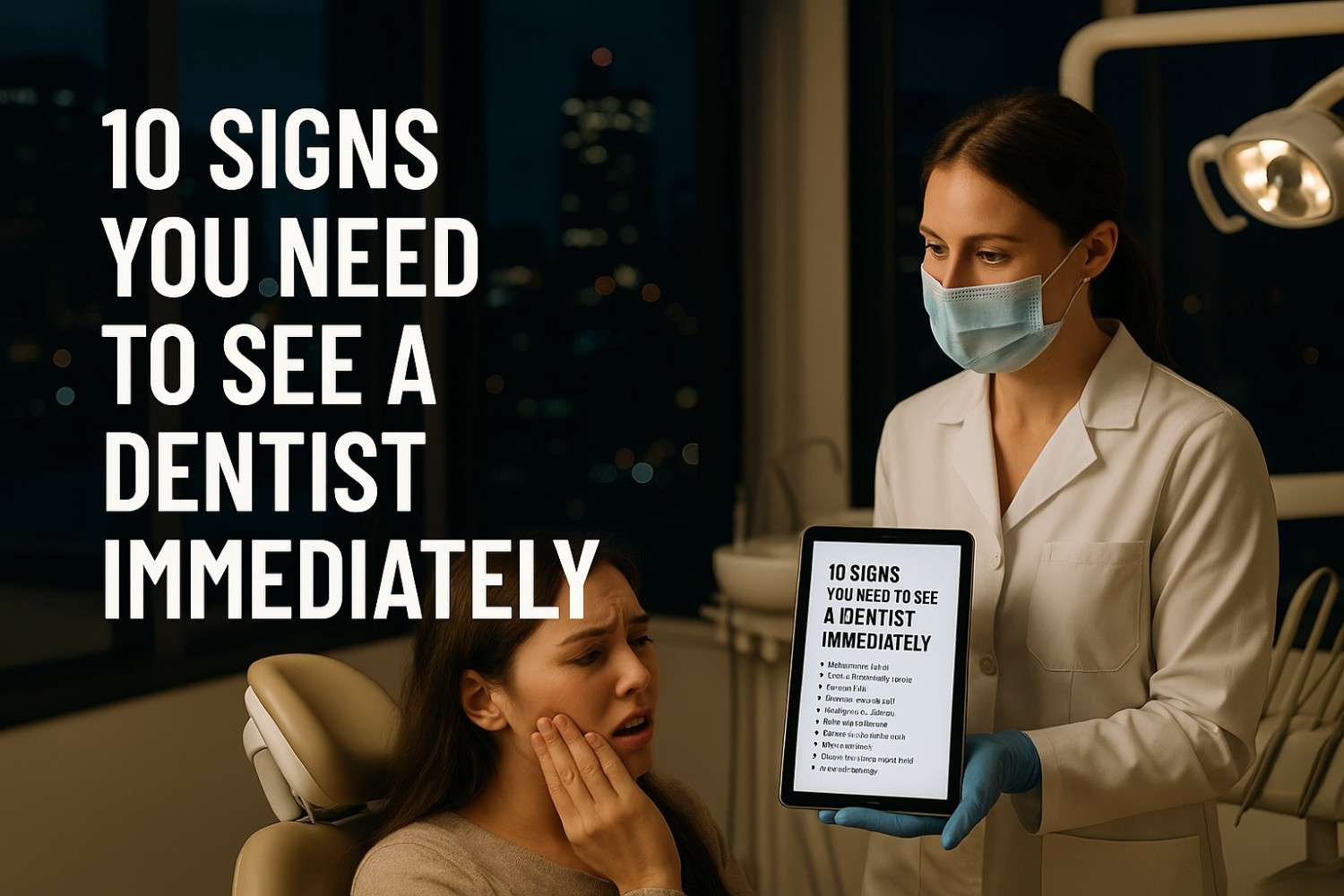 10 Signs You Need to See a Dentist Immediately