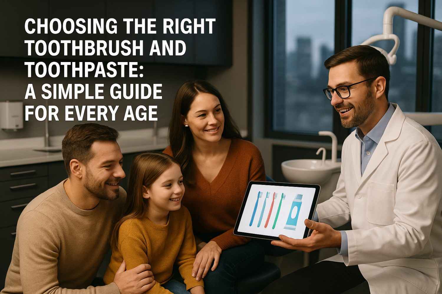 Choosing the Right Toothbrush and Toothpaste: A Simple Guide for Every Age