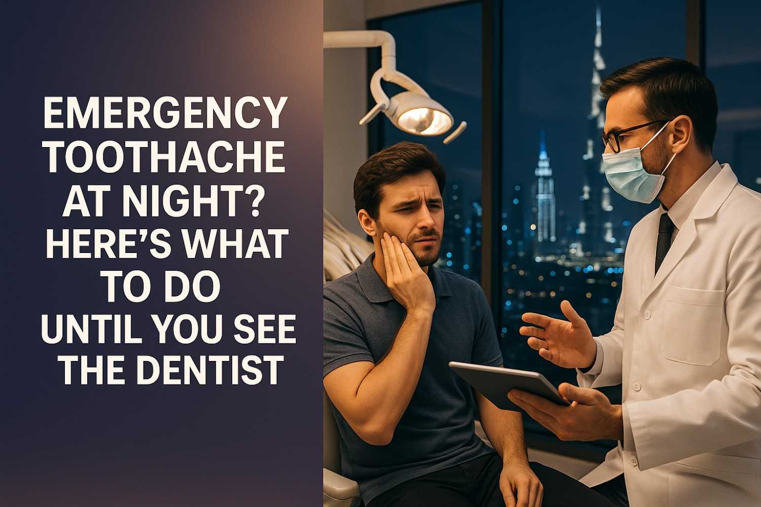 Emergency Toothache at Night? Here’s What to Do Until You See the Dentist